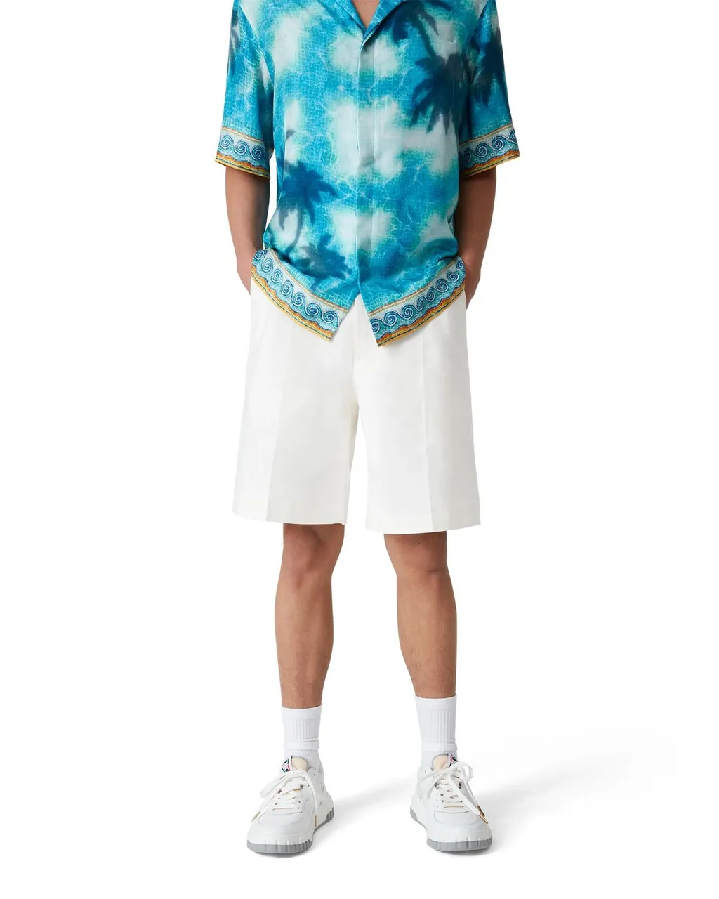 Pleated Shorts