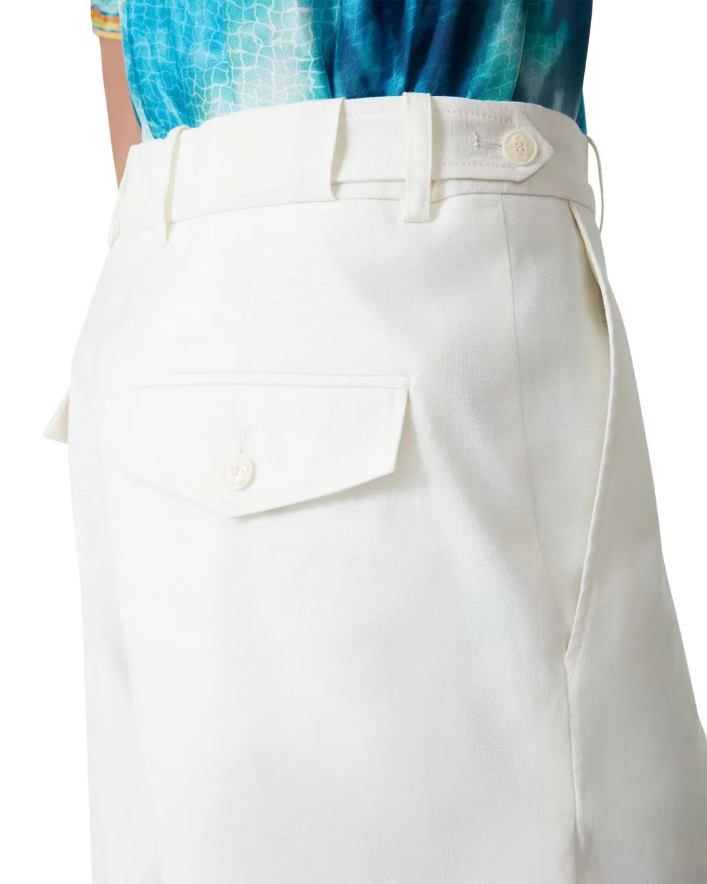 Pleated Shorts