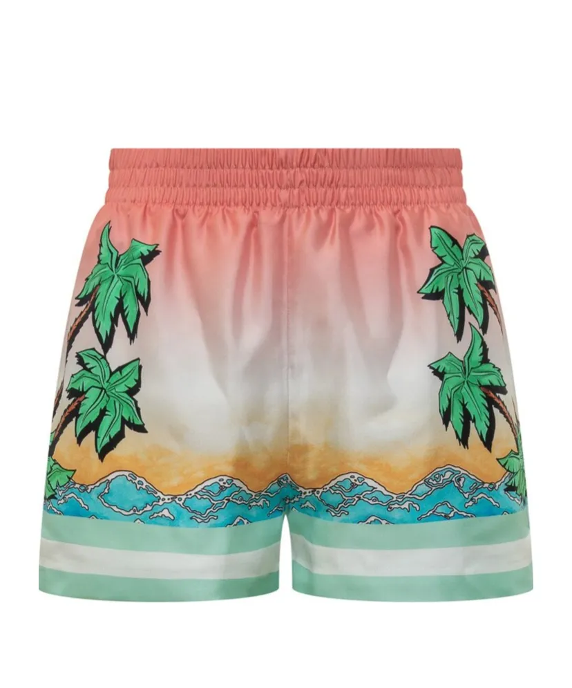 Tennis Club Satin Shorts