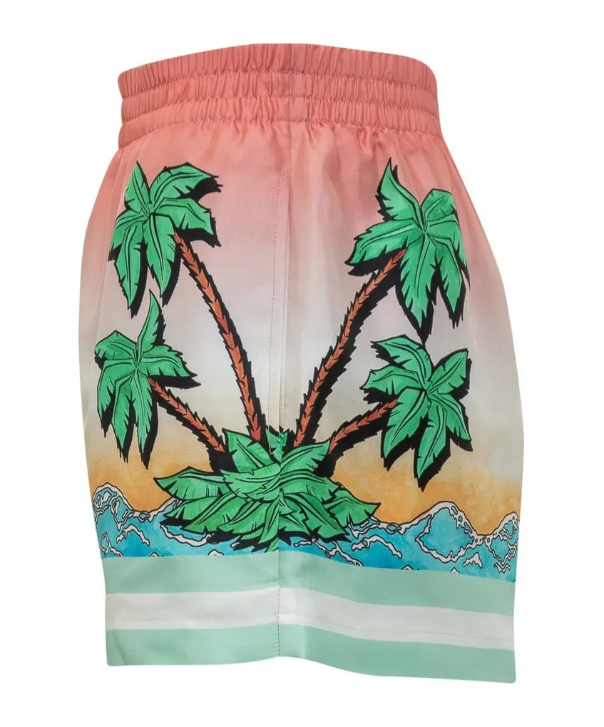 Tennis Club Satin Shorts
