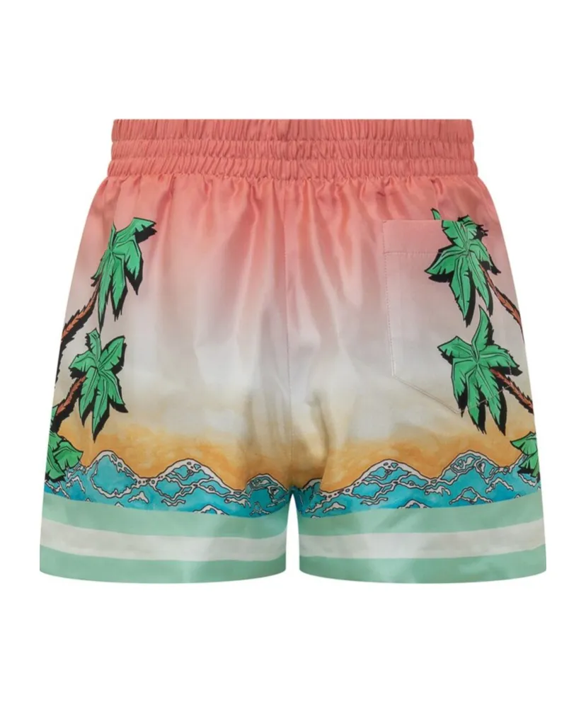 Tennis Club Satin Shorts