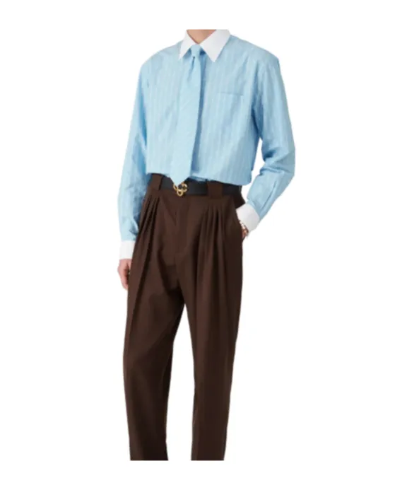 Laurel Stripe Jacquard Shirt