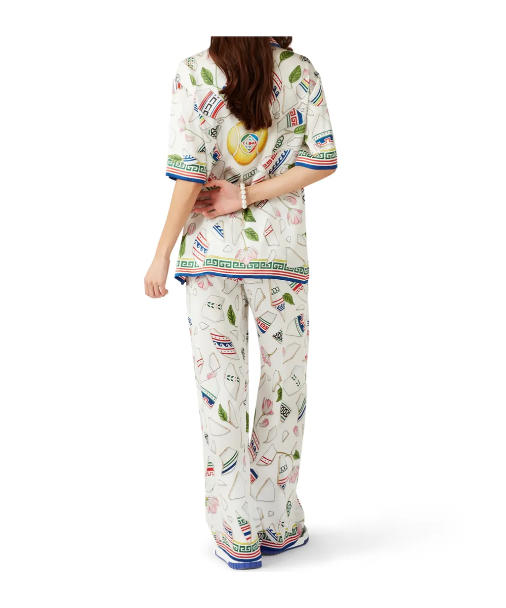 Pattern Casual Pants