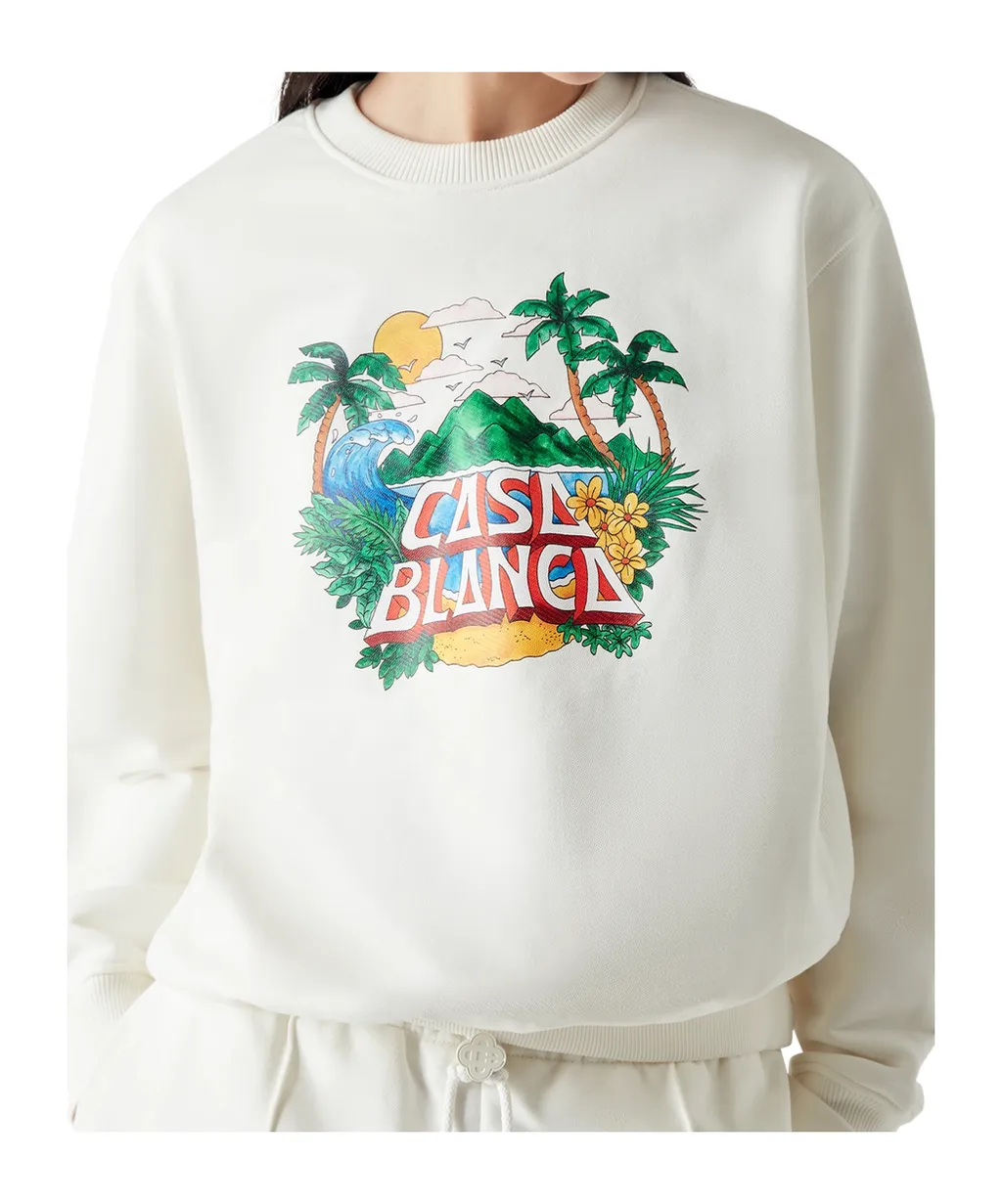 Casa Beach Wave Crewneck Sweatshirt