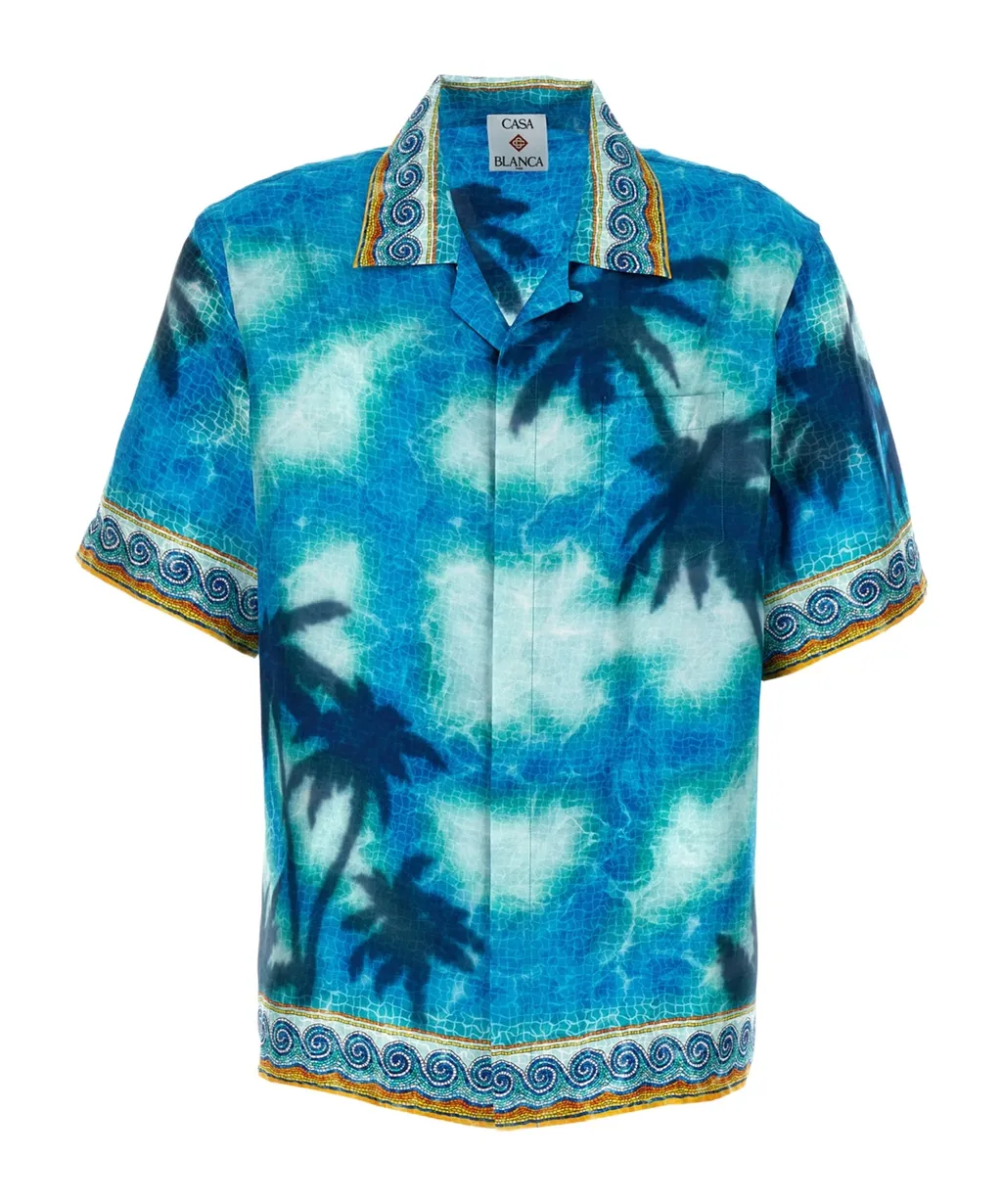 Allover Print Short-Sleeved Shirt