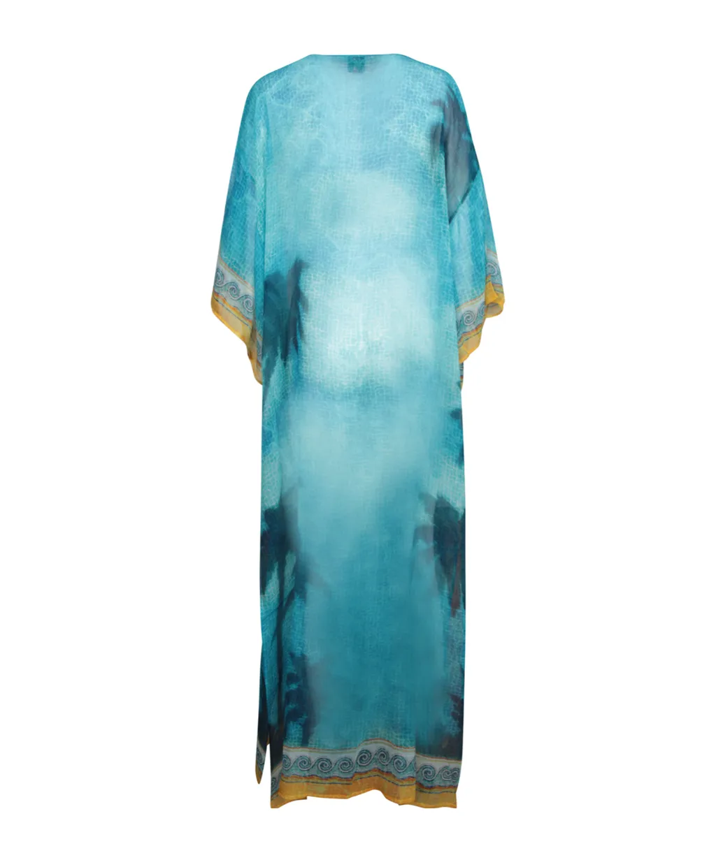 Silk Chiffon Maxi Dress