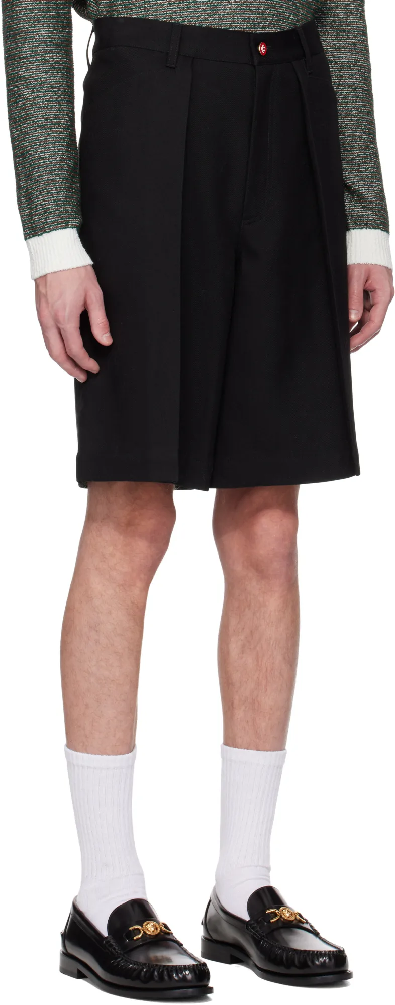 Chicano Pleated Shorts