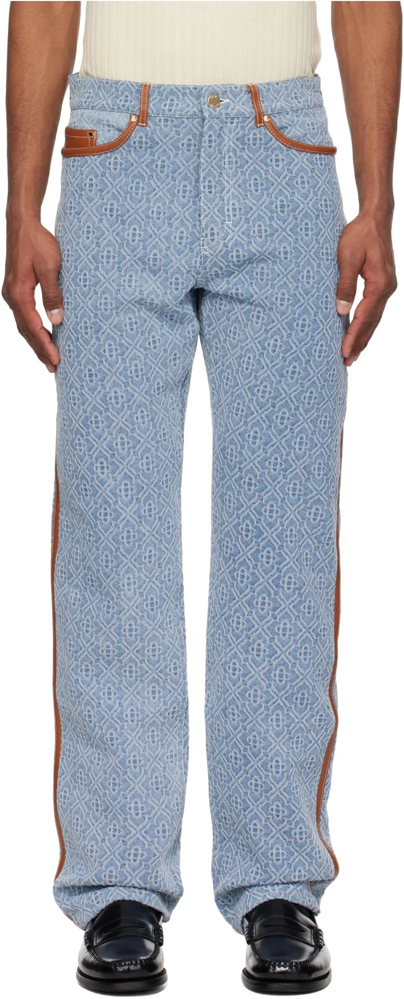 Diamond Monogram Jeans