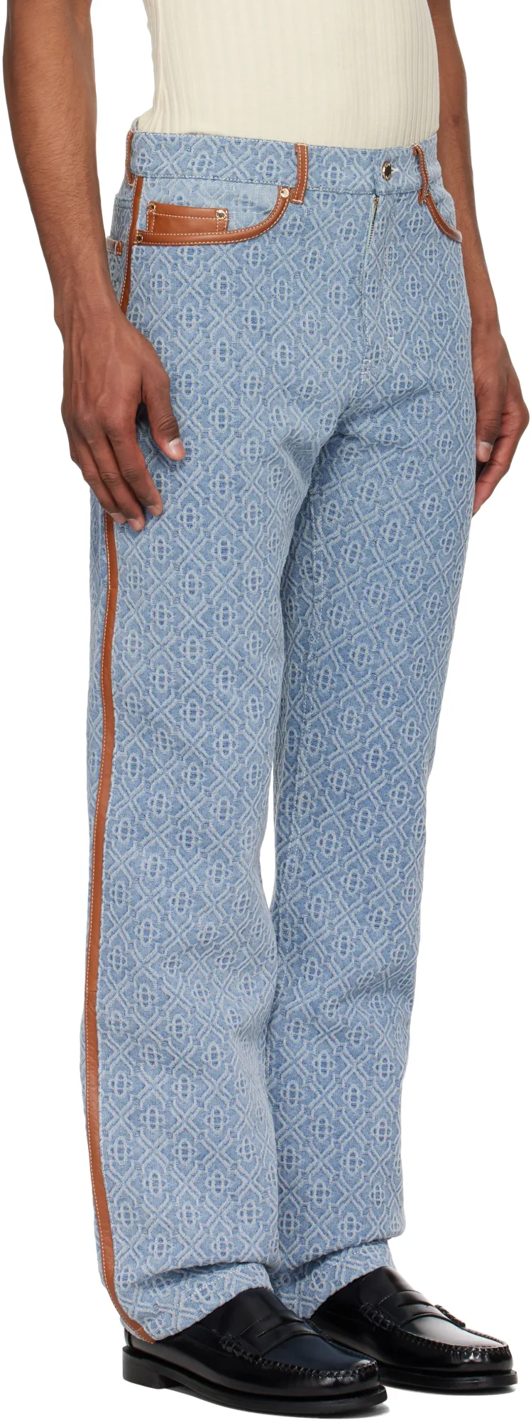 Diamond Monogram Jeans