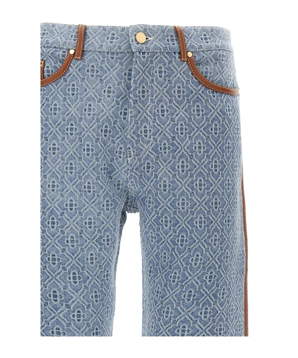 Diamond Monogram Jeans