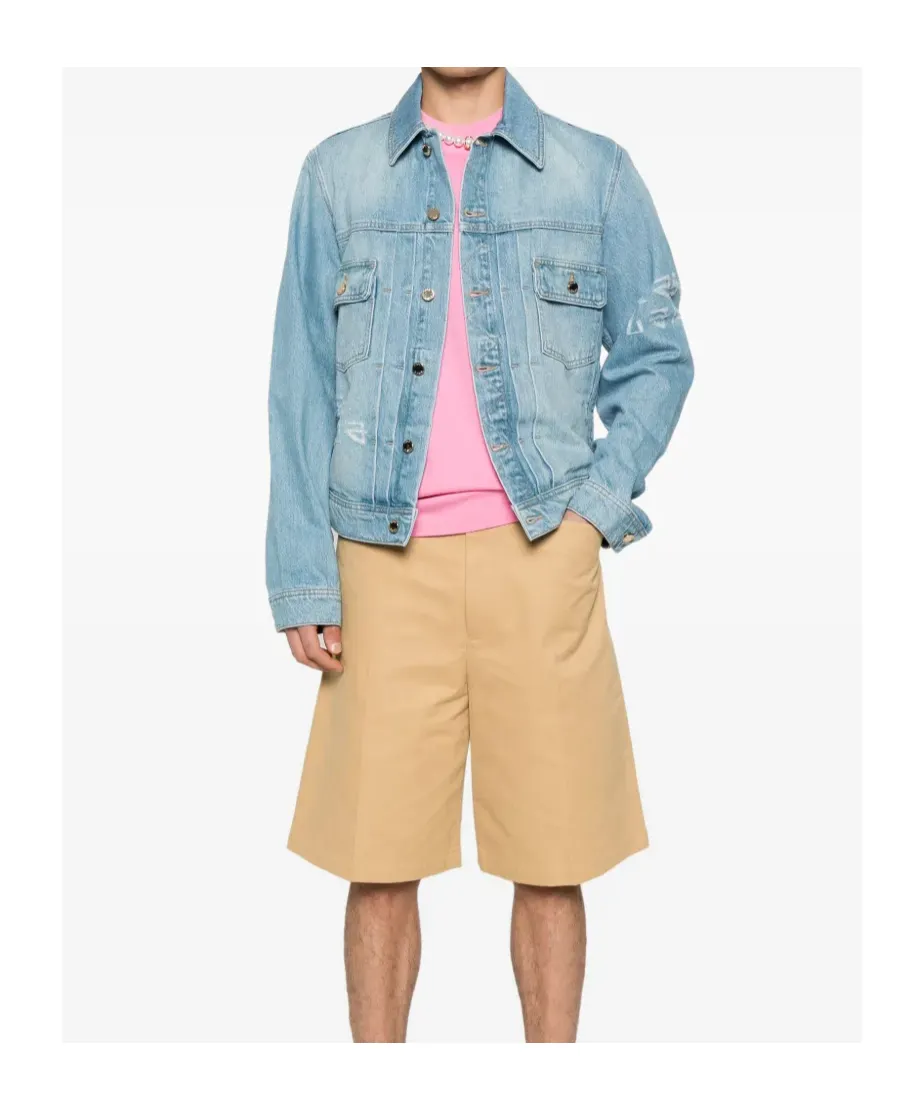 Graffiti Denim Jacket