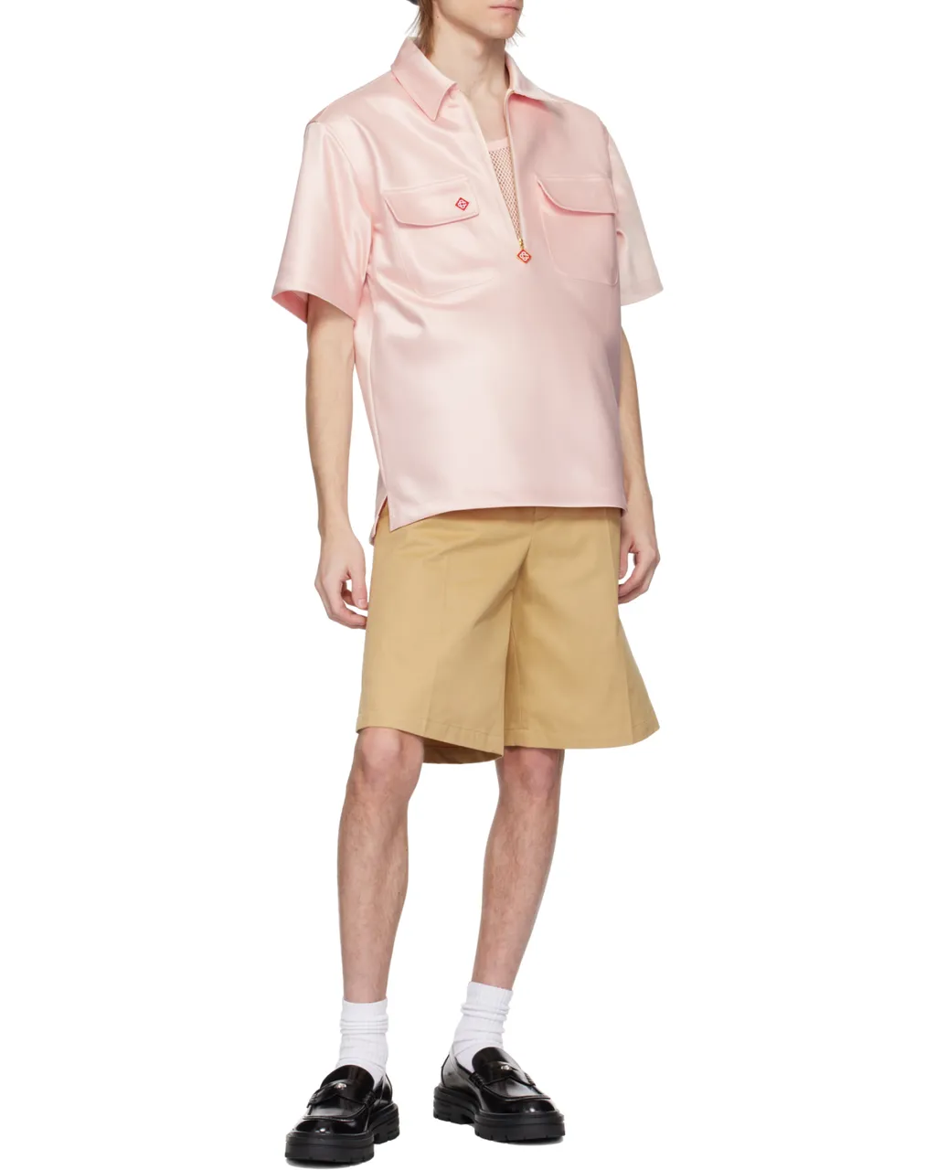 Knee-Length Tailored Shorts