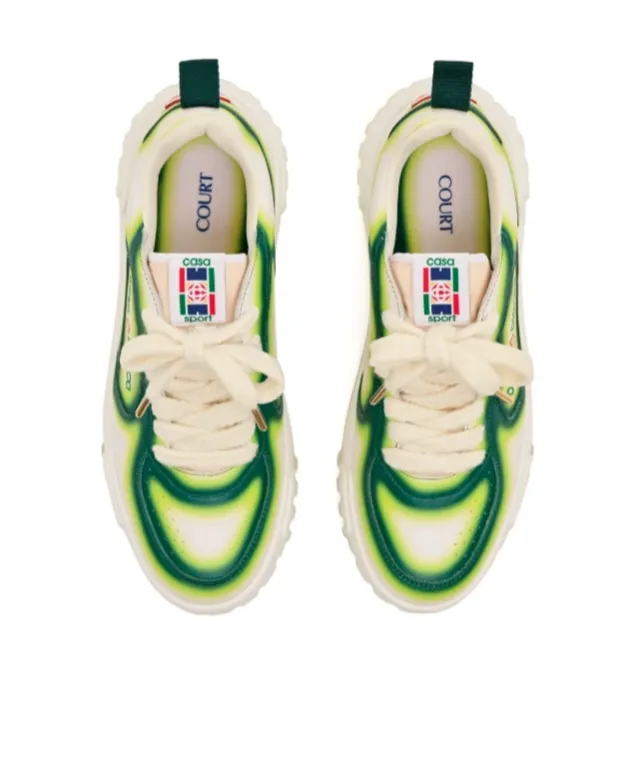 Court Green Fade Sneaker