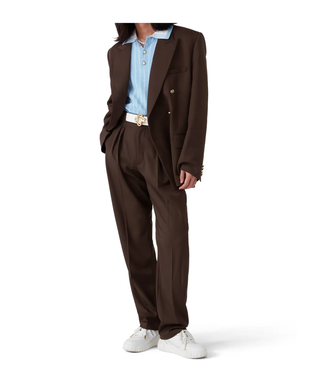 Pleated Tailored Trousers