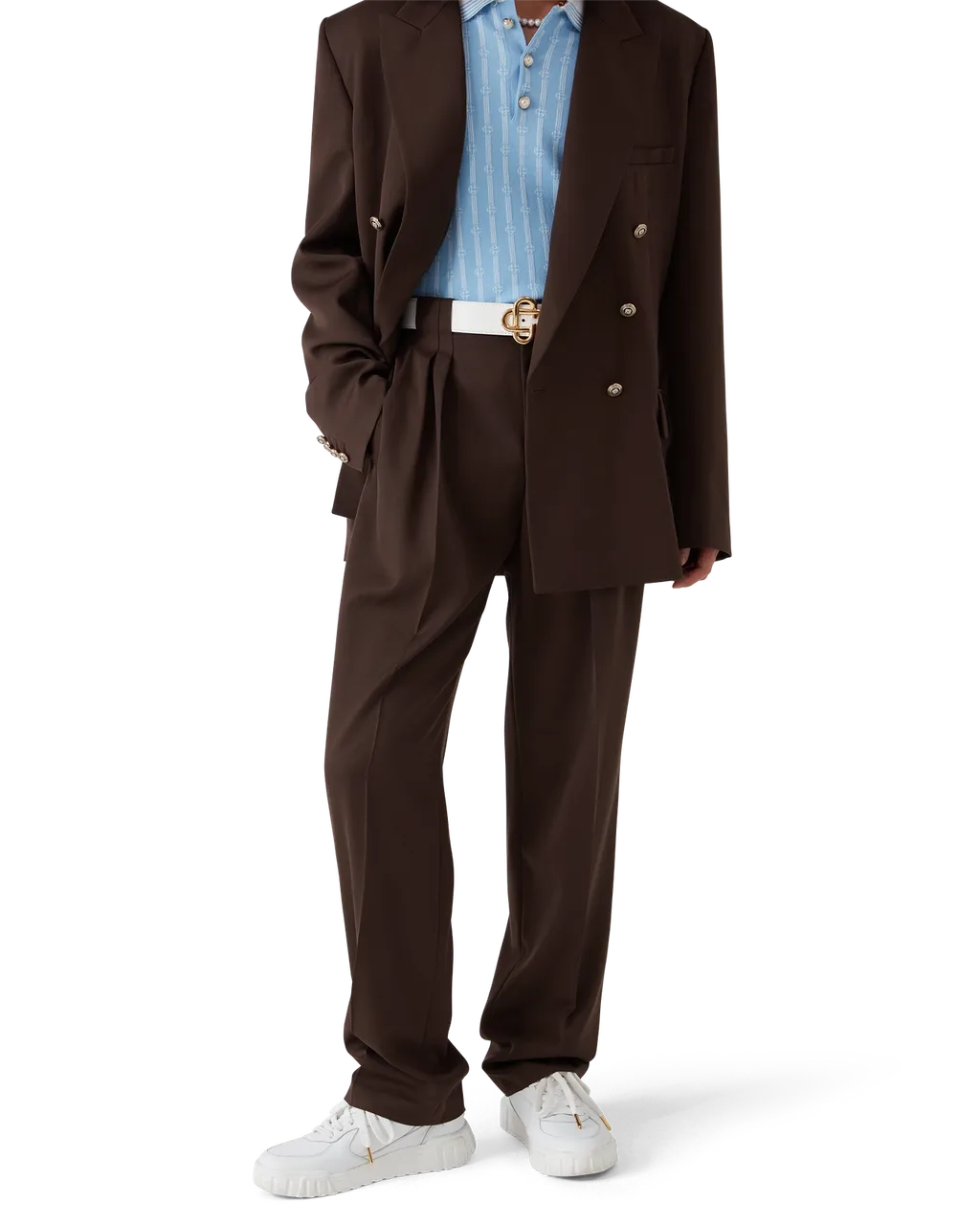 Pleated Tailored Trousers