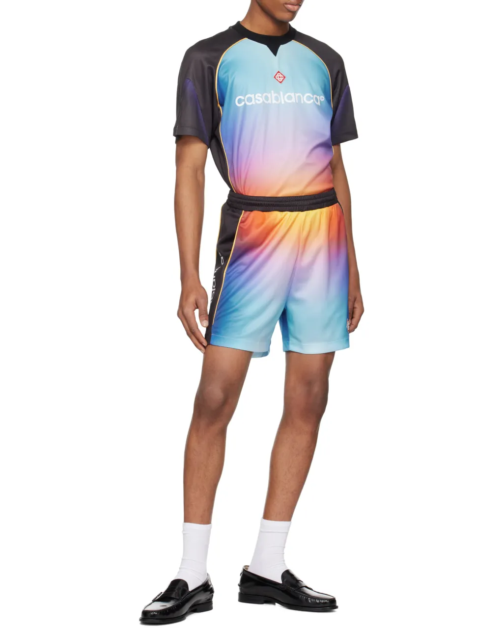 Logo Printed Bermuda Shorts