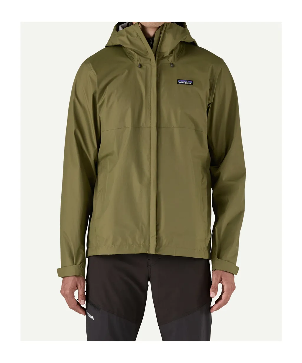 Logo-Patch Hooded Jacket