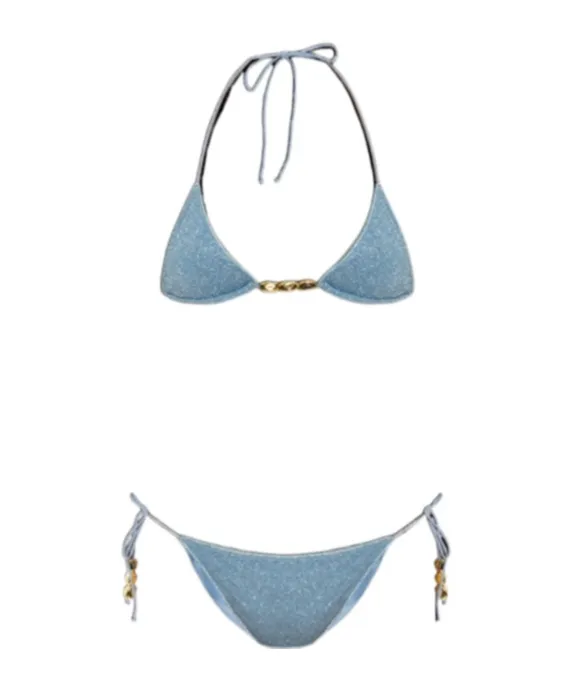 Embellished Strape Two Piece Swimsuit