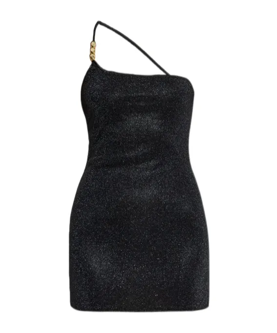 LumiÈRe One-Shoulder Mini Dress