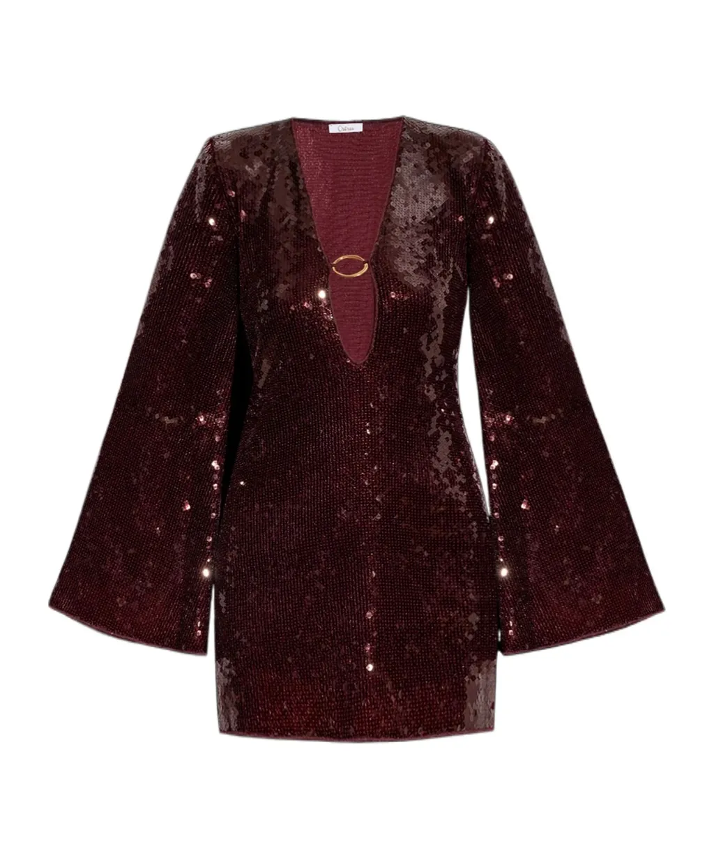 Sequined Mini Dress