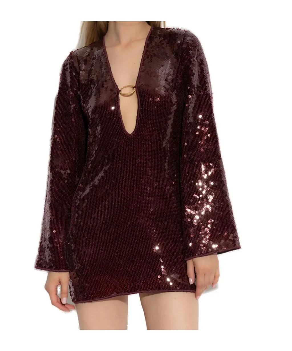 Sequined Mini Dress