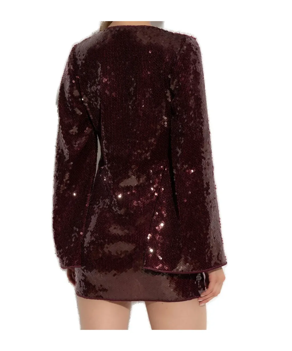 Sequined Mini Dress