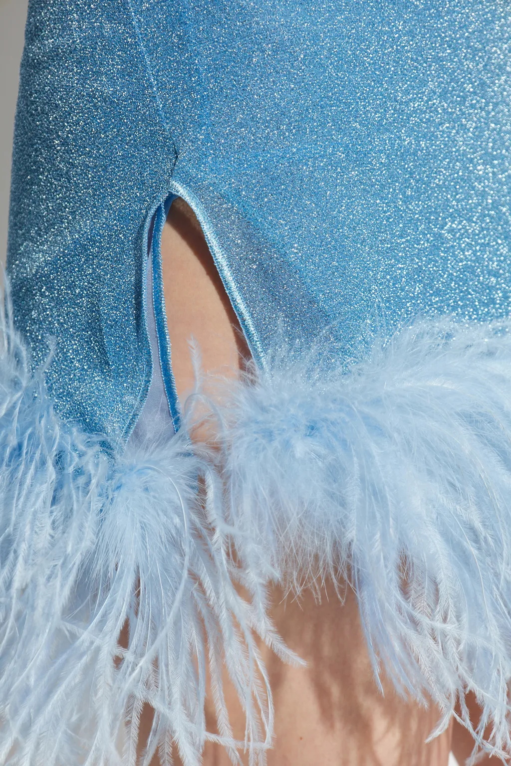 LumiÈRe Plumage Mini Dress