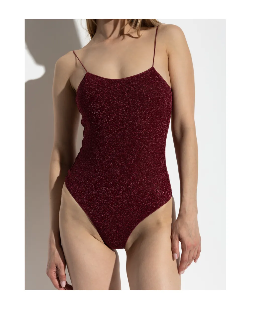 Lurex One-Piece Swimsuit