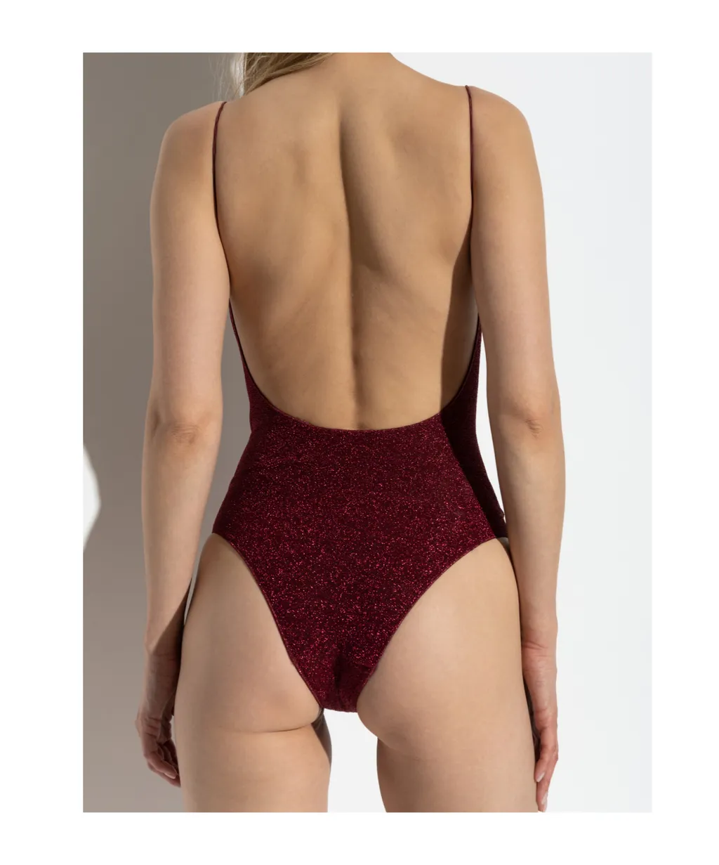 Lurex One-Piece Swimsuit
