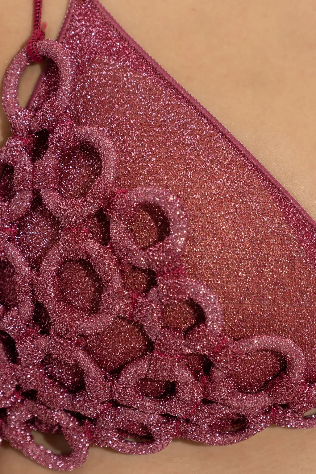 Circular Detail Bralette Top