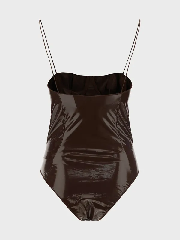High-Shine Swimsuit