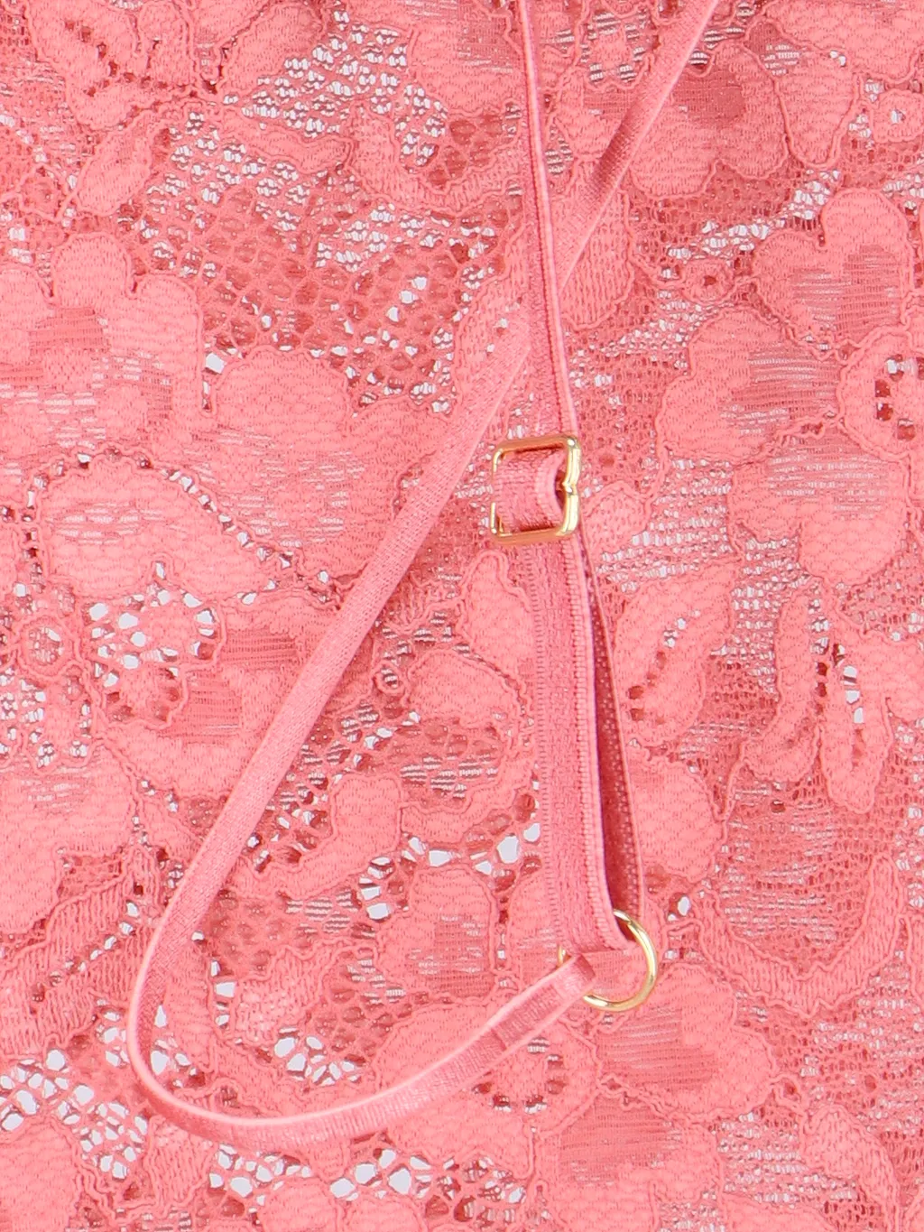 Lace-Detailed Sleeveless Chemise