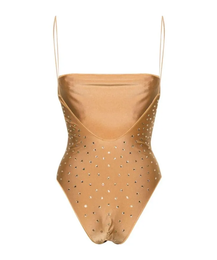 Embellished Bathing Suit