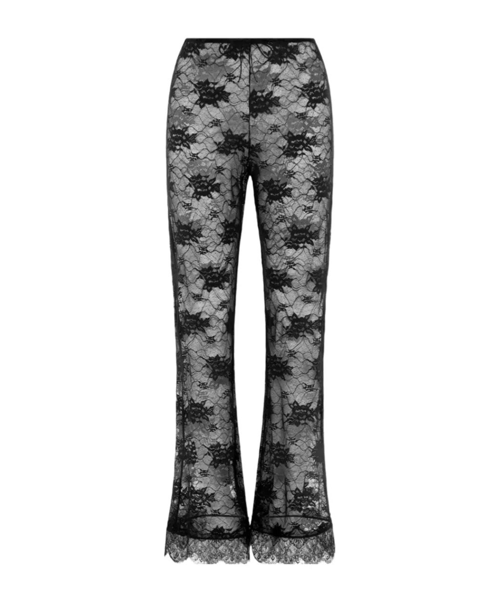 Lace Wide Leg Pants