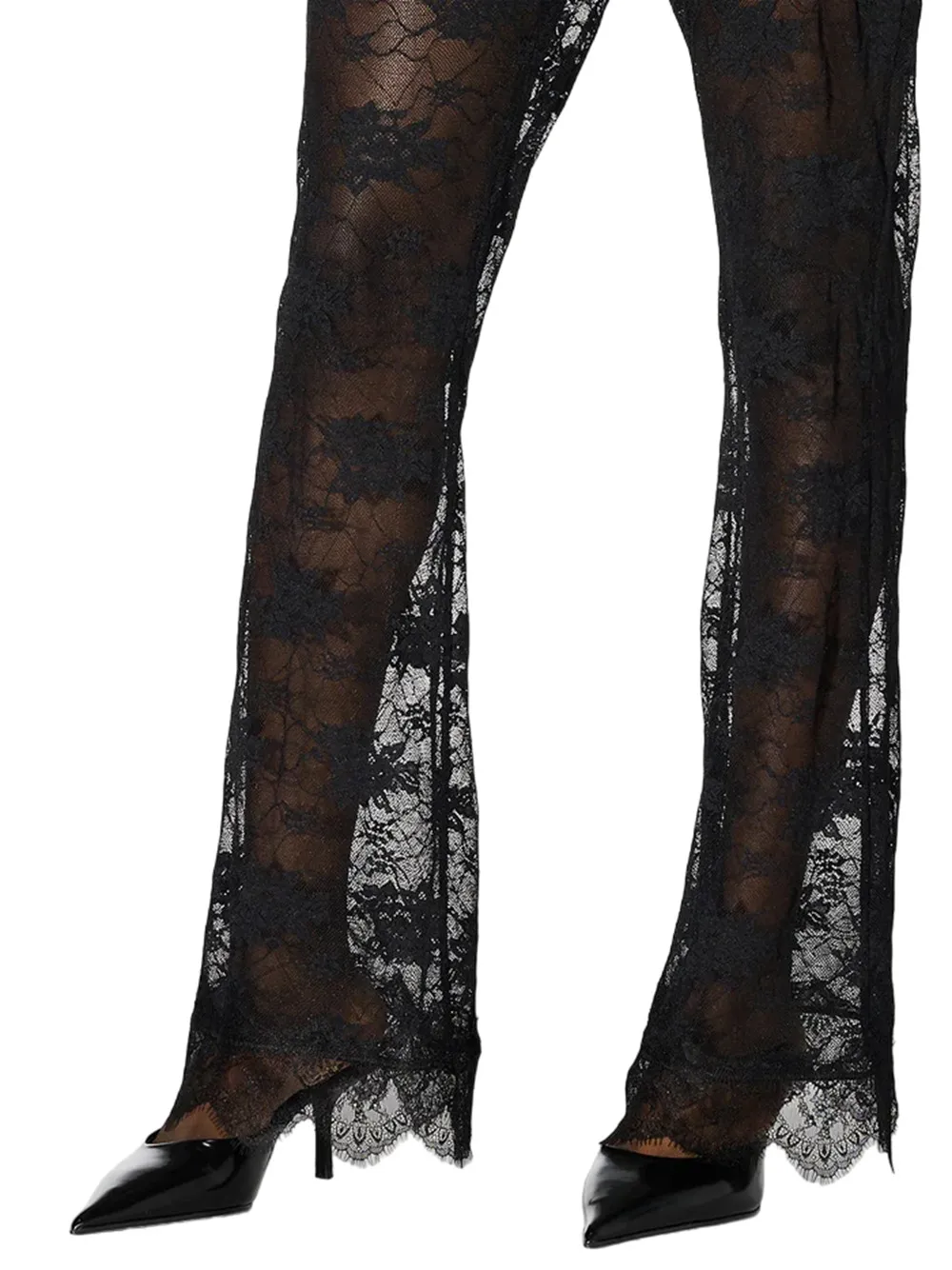 Lace Wide Leg Pants