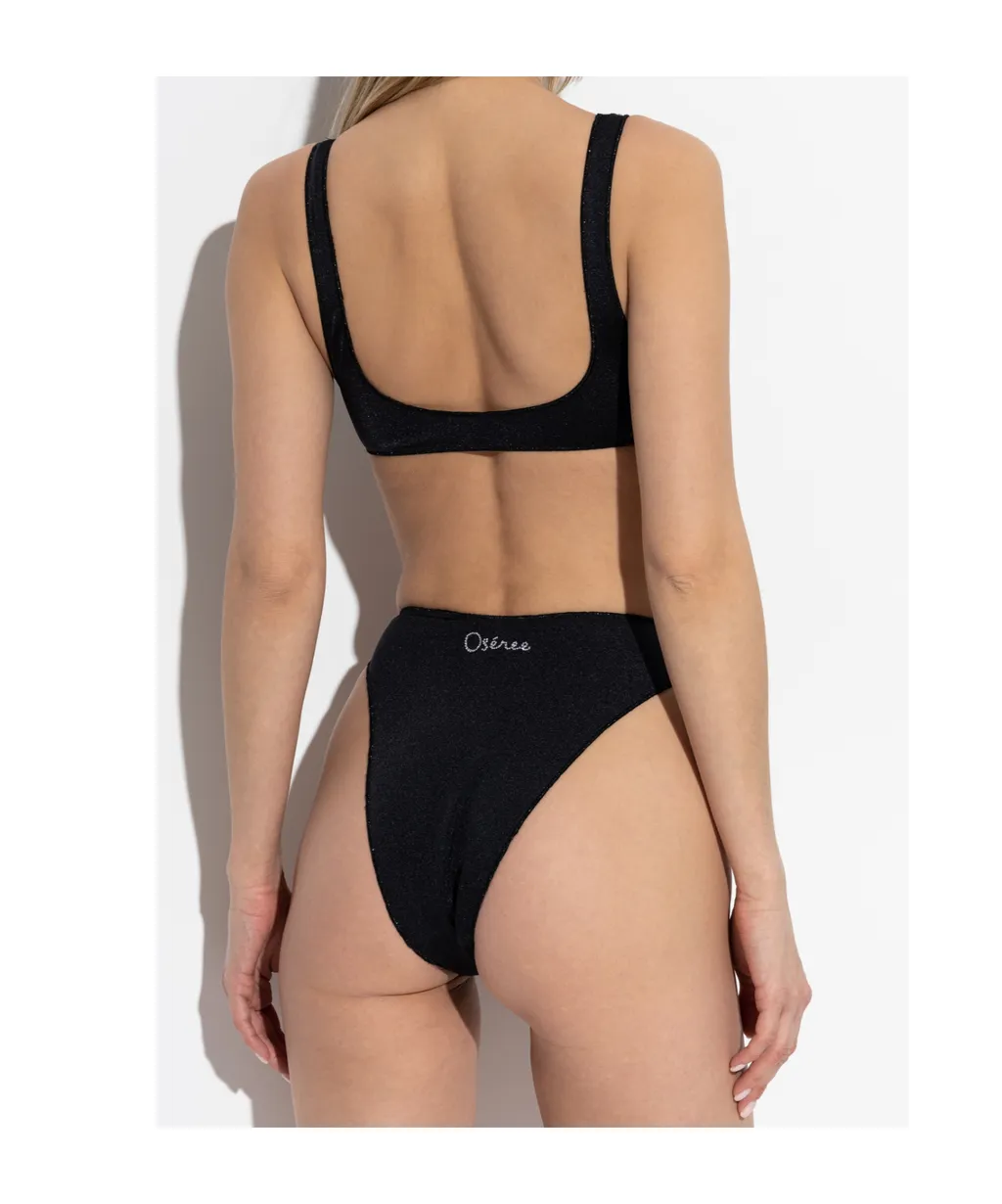 Logo Embellished Two-Piece Bikini
