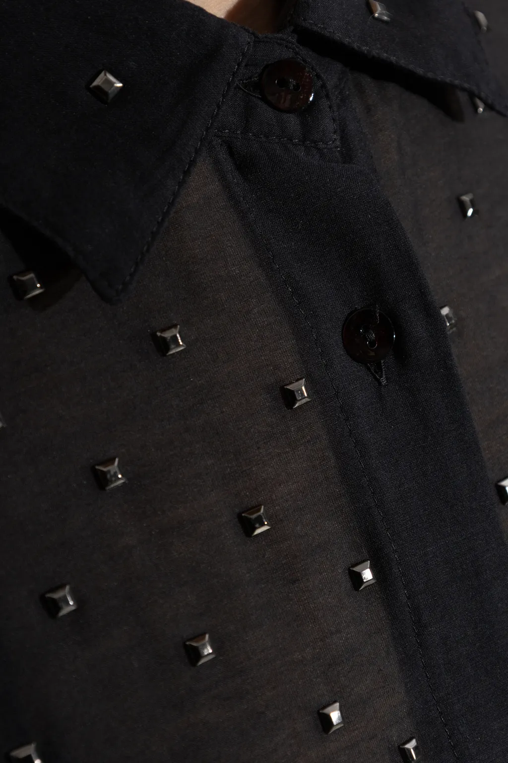 Stud-Embellished Shirt