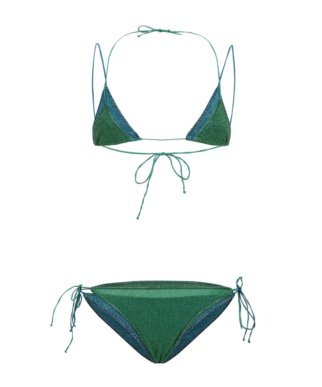 Halterneck Two-Piece Bikini Set