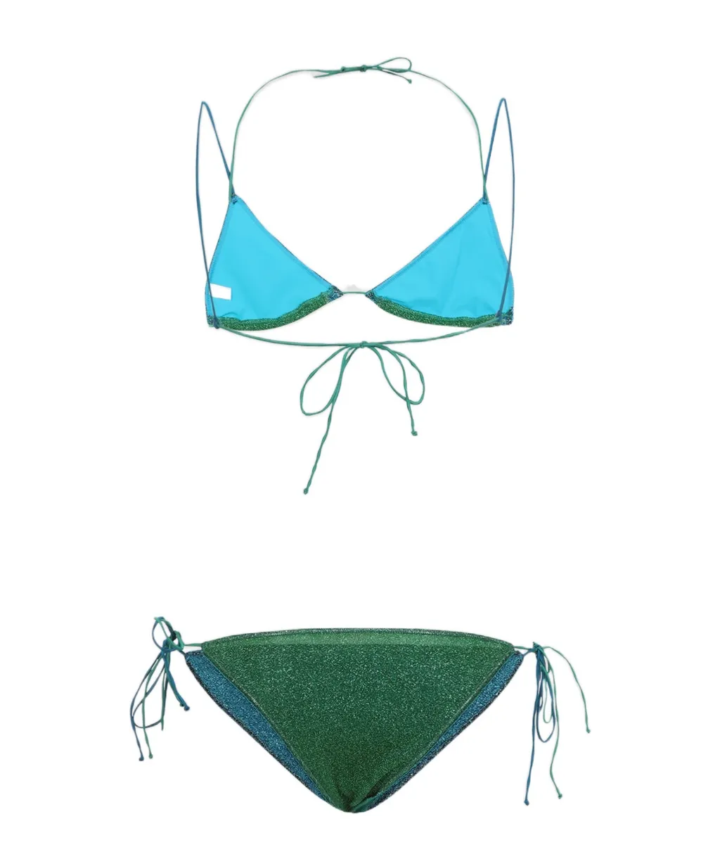 Halterneck Two-Piece Bikini Set