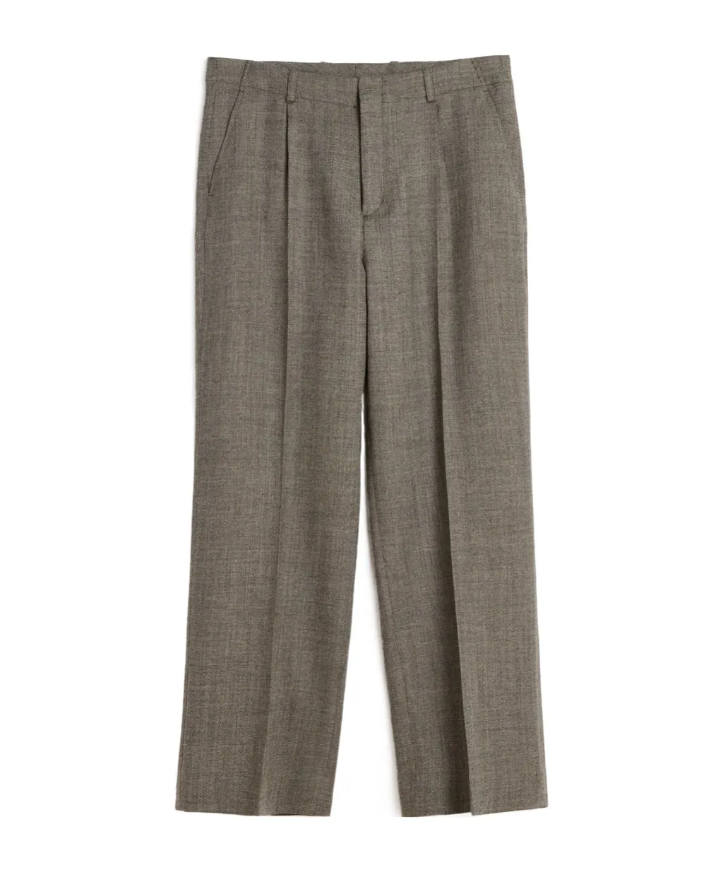 Straight-Leg Trousers