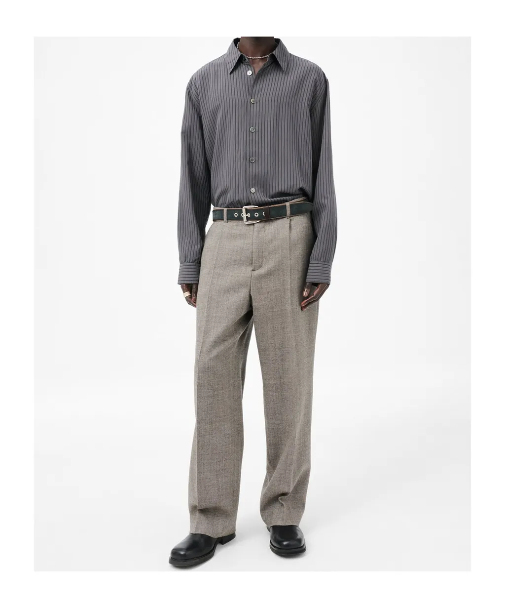 Straight-Leg Trousers
