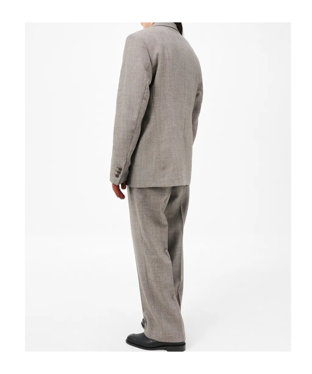 Single-Breasted Wool Blazer