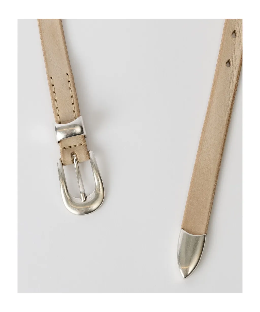 Silver Buckle Belt