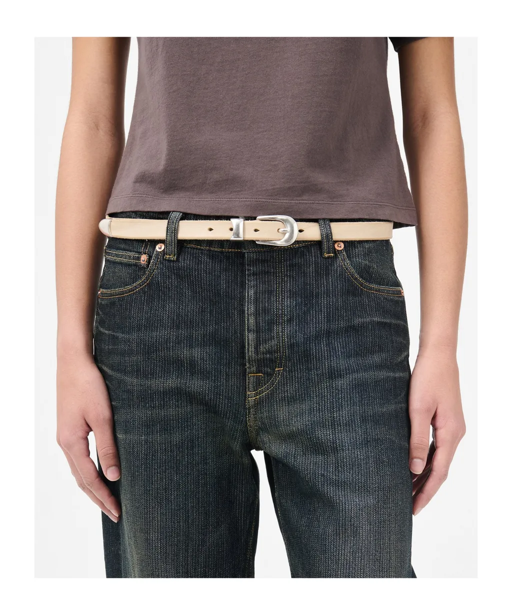 Silver Buckle Belt