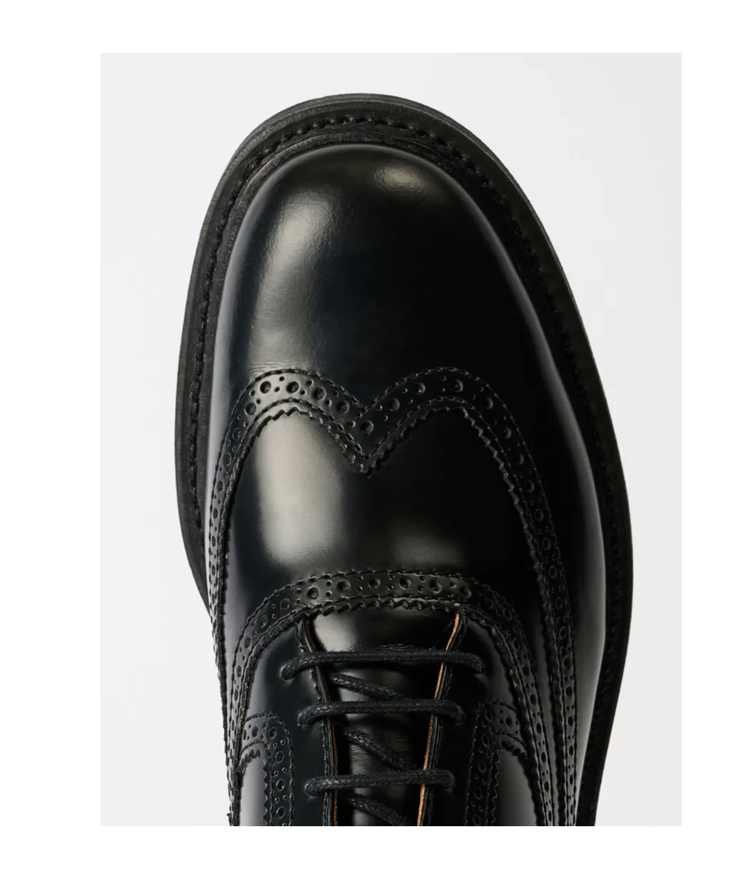 Leather Lace-Up Oxford Shoes