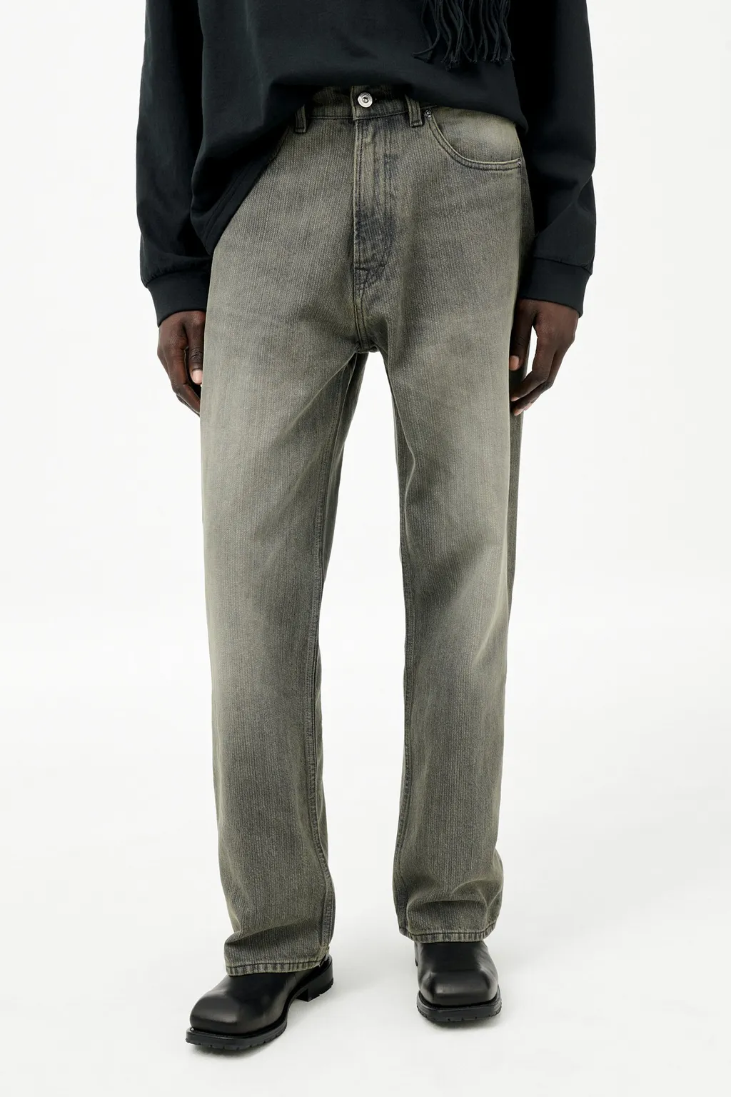 Third Cut Straight-Leg Jeans