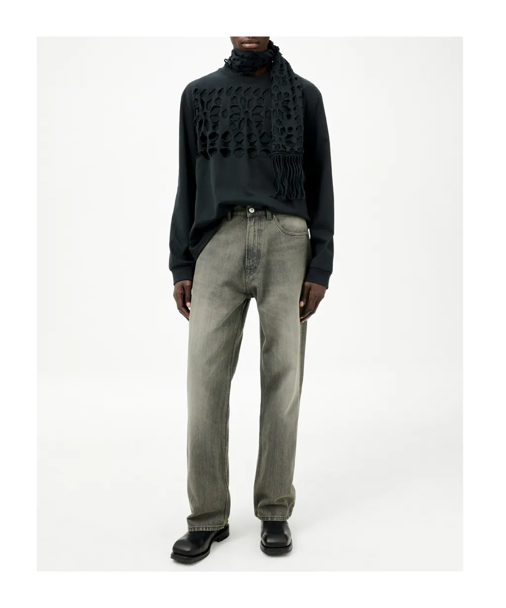 Third Cut Straight-Leg Jeans