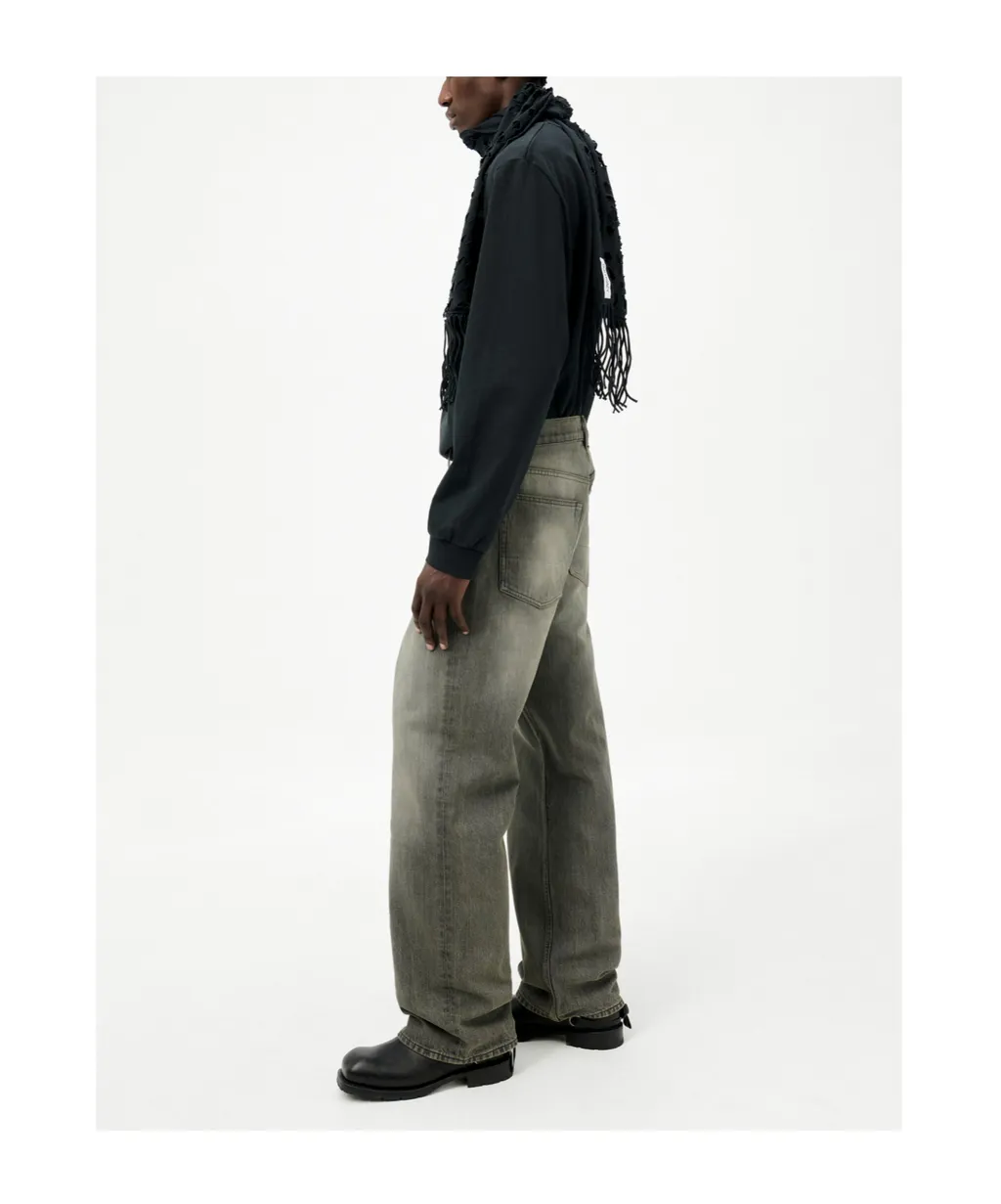 Third Cut Straight-Leg Jeans