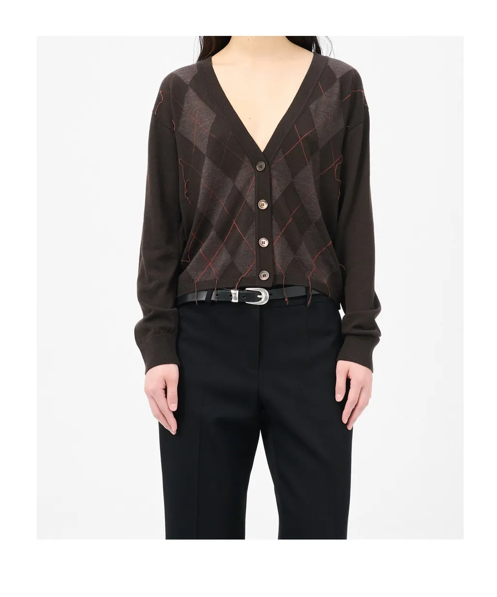 Ivy Argyle Cardigan
