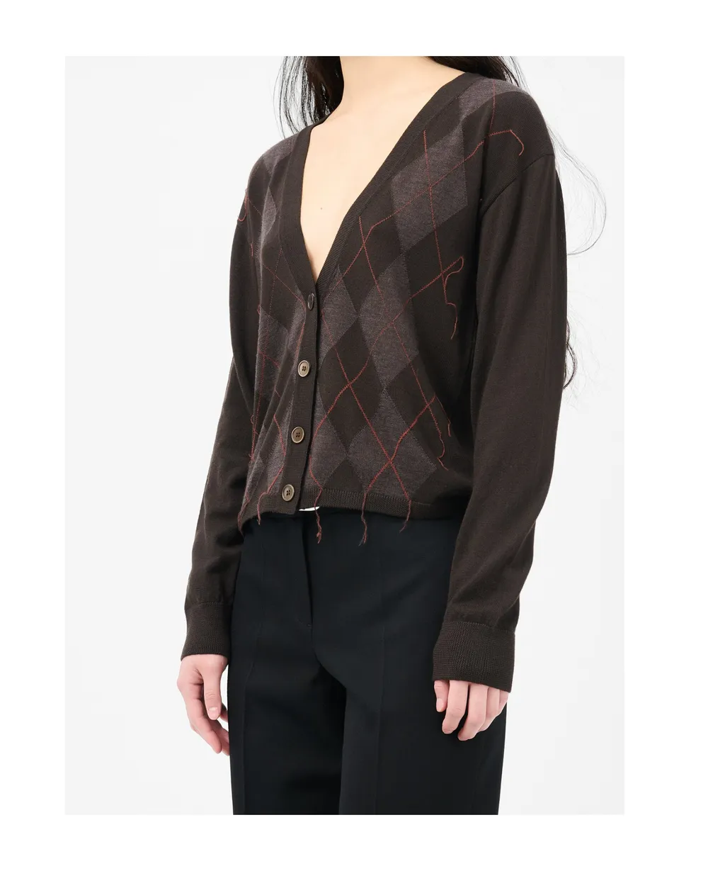 Ivy Argyle Cardigan